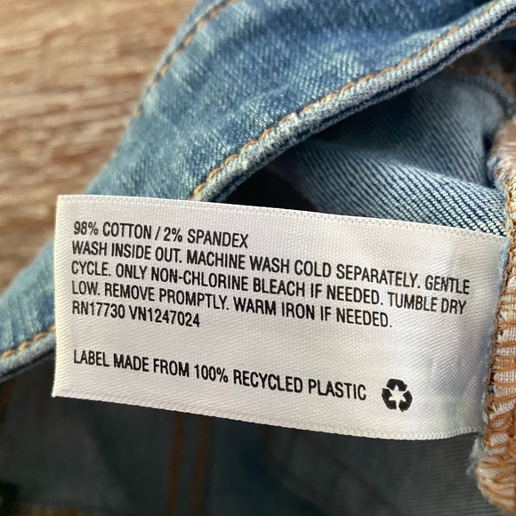 🍍3/$18 Wild Fable High Rise Skinny Distressed Jeans - Picture 5 of 7